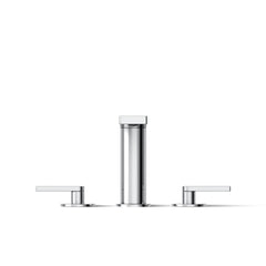 Kohler Composed Double Handle Deck Mounted Roman Tub Faucet Trim with Diverter in Polished Chrome | product photo
