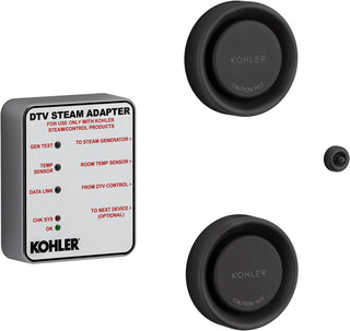 Invigoration Series DTV+ Tandem Steam Adapter Kit in Matte Black