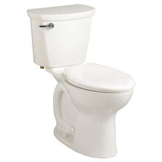 Cadet 1.28 Gallons GPF Elongated Comfort Height Floor Mounted Toilet Kit (Seat Not Included) in White
