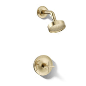 Purist Rite Temp Shower Faucet in Vibrant French Gold