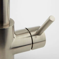 Levi Pull Down Single Handle Kitchen Faucet with Accessories in Brushed Nickel | detail photo
