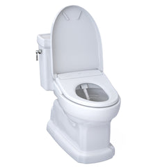 Guinevere 1.28 GPF Floor Mounted Bidet Toilet (Seat Included) in Cotton | product photo