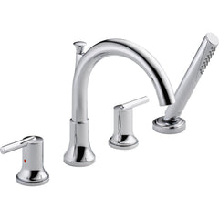 Trinsic Roman Tub Faucet Trim with Hand Shower in Chrome | product photo