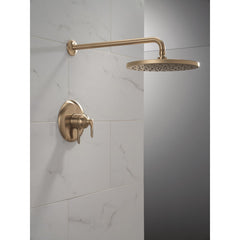 Bonacci 17 Series Dual-Function Rain Shower Faucet Set, Champagne Bronze Rainfall Shower Head and Handle Set, Valve Trim Kit, Lumicoat Champagne Bronze (Valve Not Included) | product photo