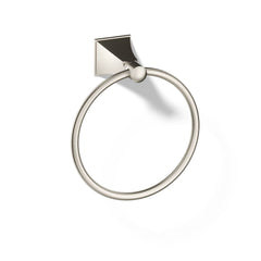 Kohler Memoirs Wall Mounted Towel Ring in Vibrant Brushed Nickel | product photo
