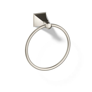 Memoirs Wall Mounted Towel Ring in Vibrant Brushed Nickel