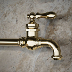 Kohler Artifacts Single-Hole Wall-Mount Pot Filler | detail photo