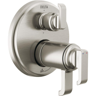 Tetra 17T Series 6-Setting Integrated Diverter Valve Trim Kit, Shower Faucet Diverter Kit in Stainless Steel