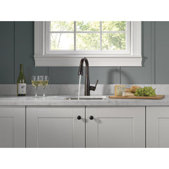 Essa Bar Sink Faucet with Pull Down Sprayer in Venetian Bronze | product photo