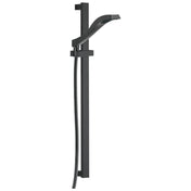Dryden Single-Spray Slide Bar Hand Held Shower with Hose, Handheld Shower Head in Matte Black