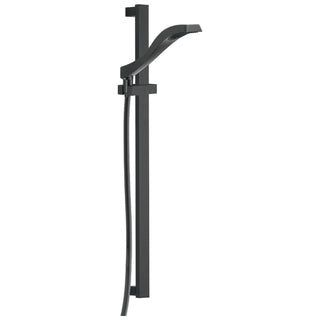 Dryden Single-Spray Slide Bar Hand Held Shower with Hose, Handheld Shower Head in Matte Black