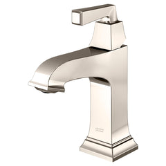 Town Square S Single-handle Bathroom Faucet with Drain Assembly in Polished Nickel | product photo