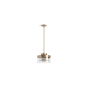 Purist 12-1/2 In. Two-Light Pendant in Vibrant Brushed Bronze