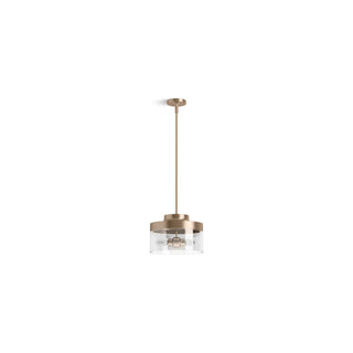 Purist 12-1/2 In. Two-Light Pendant in Vibrant Brushed Bronze
