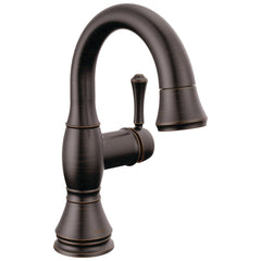 Cassidy Single Hole Pull Out Sprayer Bathroom Faucet, Single Handle Bathroom Sink Faucet in Bronze | product photo