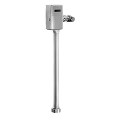 ECOPOWER® Touchless 1.0 GPF High-Efficiency Toilet Flushometer Valve for Top Spud with 24 Inch Vacuum Breaker Set, Polished Chrome | product photo