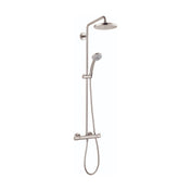 Croma 220 Thermostatic Shower Faucet in Brushed Nickel