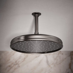 Rain Fixed Shower Head in Vibrant Titanium | product photo