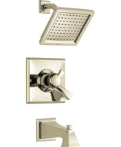 Dryden™ Tub and Shower Faucet Trim Kit with H2Okinetic Technology in Brilliance Polished Nickel