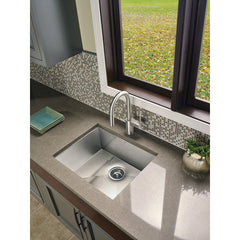 Prep 1800 Series Single Stainless Steel Bowl Undermount 22" x 18" Single Bowl Kitchen Sink | product photo