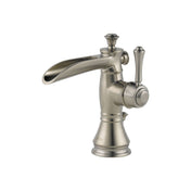 Cassidy™ Single Hole Bathroom Faucet with Drain Assembly in Brilliance Stainless