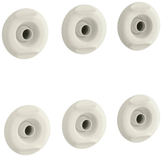 Flexjet Whirlpool Trim Kit with Six Jets in Biscuit