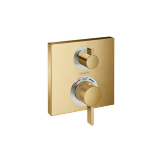 Ecostat Shower Valve Trim Only in Brushed Gold Optic