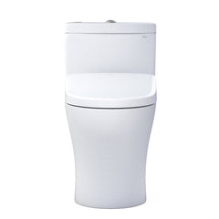 Aquia® IV 1.28 GPF Elongated Floor Mounted One-Piece Toilet (Seat Included) in Cotton | product photo