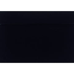 5-Drawer Chest in Black Okume Veneer with Antique Brass Tone Handles