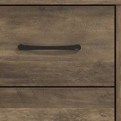 5-Drawer Dresser in Manufactured Wood with Metal Handles