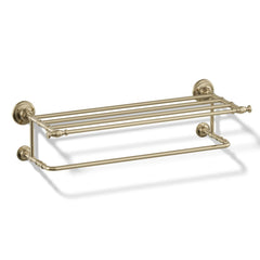 Artifacts Hotelier Wall Shelf in Vibrant Gloss Gold | product photo