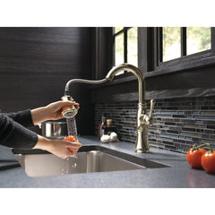 Cassidy™ Bar Faucet with Pull Down Sprayer in Lumicoat Polished Nickel | product photo