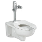 Afwall 1.28 Gallons GPF Elongated Wall Mounted Kit (Seat Not Included) in White