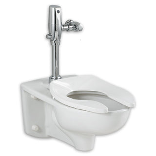 Afwall 1.28 Gallons GPF Elongated Wall Mounted Kit (Seat Not Included) in White