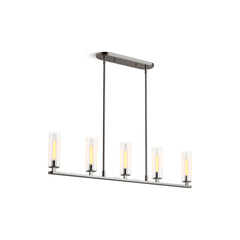Kohler Crue 45 In. Linear Chandelier in Polished Chrome | product photo