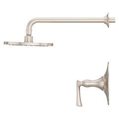Rhen Volume Shower Faucet in Brushed Nickel | product photo