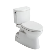 Vespin® II 1G Two-Piece Elongated 1.0 GPF Universal Height Toilet in Cotton White