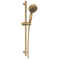 ProClean 7-Spray Hand Shower with Slide Bar, Handheld Shower with High Pressure Spray in Lumicoat Champagne Bronze | product photo