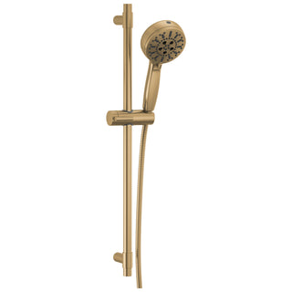 ProClean 7-Spray Hand Shower with Slide Bar, Handheld Shower with High Pressure Spray in Lumicoat Champagne Bronze