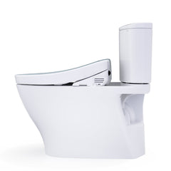 WASHLET®+ Nexus® 1G® Two-Piece Elongated 1.0 GPF Toilet with S5 Bidet Seat, Cotton White - MW4423446CUFG#01 | product photo