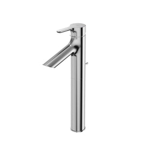 TLS01307U#CP LB Series 1.2 GPM Single Handle Bathroom Faucet for Vessel Sink with Drain Assembly, Polished Chrome