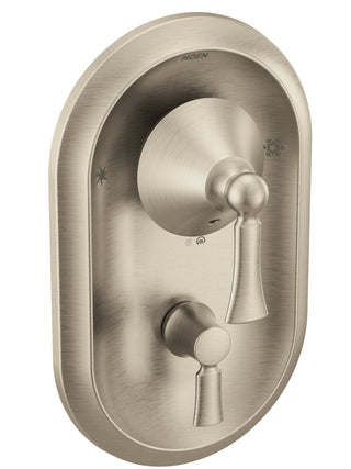 Wynford Posi-Temp with Built-in 3-Function Transfer Valve Trim Kit in Brushed Nickel