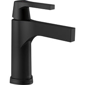 Zura Single Hole Touch2O Bathroom Faucet with Touchless Technology in Matte Black