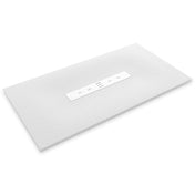 59 in x 35 in Barrier-Free Shower Base with Center Drain in White