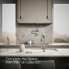 Kohler Artifacts Touchless Pull Down Kitchen Sink Faucet with Three-Function Sprayhead | product photo