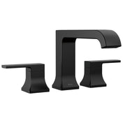 Velum Curved Roman Tub Faucet, Tub Filler Trim, Deck Mount Tub Faucet in Matte Black