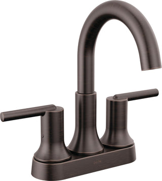 Trinsic Centerset Bathroom Faucet with Drain Assembly, 2-handle Bathroom Sink Faucet in Venetian Bronze