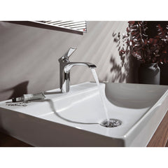 Vivenis Single-hole Faucet 110 with Pop-Up Drain, 1.2 GPM in Chrome | product photo