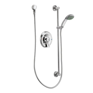 Commercial Complete Shower System in Chrome