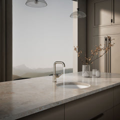 Kohler Purist Bar Faucet with Accessories in Vibrant Polished Nickel | product photo